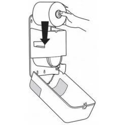 Tork Toilettenpapierspender Elevation, 557508, T6, Kunststoff, Für 2 Compact Rollen, Schwarz -Angebote HausGlanz Store 340fa3e12bbda2424febdfc4c704b9813d97cd8e toilettenpapierspender tork elevation 557508 t6