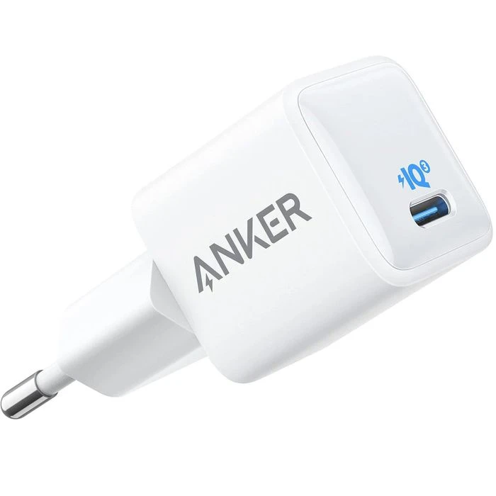 Anker USB-Ladegerät PowerPort III Nano, 20W, 3A, Weiß, 1x USB C, 1 Port 1 Anker USB-Ladegerät PowerPort III Nano, 20W, 3A, Weiß, 1x USB C, 1 Port