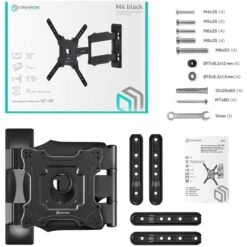 Onkron TV-Wandhalterung M4-BLK, Schwarz, Neigbar, Schwenkbar, 32-55 Zoll 13 Onkron TV-Wandhalterung M4-BLK, Schwarz, Neigbar, Schwenkbar, 32-55 Zoll -Angebote HausGlanz Store 350ef1f2fd58b23dc78b2f49ca2fe224021d09f2 tv wandhalterung onkron m4 blk schwarz