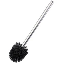 Wenko WC-Bürste Silber,Ersatzbürste Mit Edelstahlgriff
