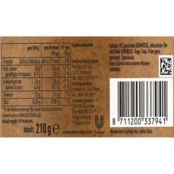 Calve Brotaufstrich Erdnussbutter, Creamy, 87% Erdnüsse, Ohne Zuckerzusatz, 210g -Angebote HausGlanz Store 36beb07db8a6935a78e5c7ff4c96d263d25d0d2e brotaufstrich calve erdnussbutter creamy