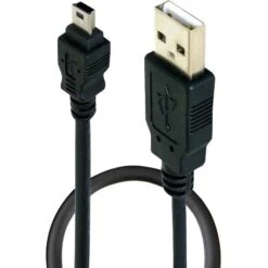 DeLock USB-Kabel 82273 USB 2.0, 1,0 M, Anschlusskabel, A Stecker / Mini-B Stecker 5pin