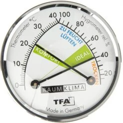 TFA Thermo-Hygrometer 45.2024 Analog, Verchromt 7 TFA Thermo-Hygrometer 45.2024 Analog, Verchromt -Angebote HausGlanz Store 3a5f1e0d2a49b051751ac4561016e6ece001ca49 thermo hygrometer tfa 45.2024 innen