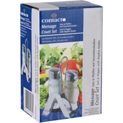 Contacto Salz-und-Pfefferstreuer 1416002, Set Mit Menage, Glas / Edelstahl -Angebote HausGlanz Store 3c2d4c67e72b1f8d1604c141080faea1d7f4aaaf salz und pfefferstreuer contacto 1416002