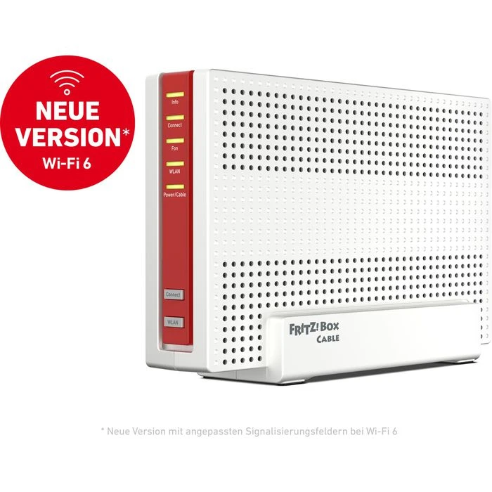 AVM WLAN-Router FRITZ!Box 6690 Cable, 6000 MBit/s, Basis Für Schnurlostelefone 2 AVM WLAN-Router FRITZ!Box 6690 Cable, 6000 MBit/s, Basis Für Schnurlostelefone – Bild 2