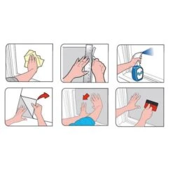 D-c-fix Fensterfolie Premium, Milchglasoptik Frost, Selbsthaftend, 45cm X 1,5m -Angebote HausGlanz Store 3e521e7e93657a9d3f7c428fa34c3a44bfa7aa83 fensterfolie d c fix premium milchglasoptik frost