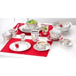 Ritzenhoff&Breker Müslischale Doppio Shanti, Porzellan, Mit Dekor, 15cm, Set, 6 Stück -Angebote HausGlanz Store 3e9222a09e9a893d25b8f6808f7316e103d45f28 mueslischale ritzenhoffundbreker doppio shanti