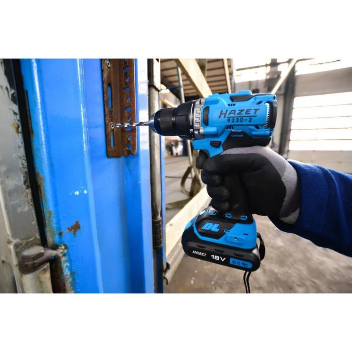 Hazet Akku-Bohrschrauber 9230-2/4, 18V / 2,0Ah, Mit 2 Akkus, Ladegerät Und Tasche 2 Hazet Akku-Bohrschrauber 9230-2/4, 18V / 2,0Ah, Mit 2 Akkus, Ladegerät Und Tasche – Bild 2