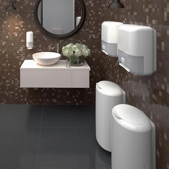 Tork Handtuchspender Matic Elevation 551100, H1, Sensorspender Für Rollenhandtücher, Weiß 2 Tork Handtuchspender Matic Elevation 551100, H1, Sensorspender Für Rollenhandtücher, Weiß – Bild 2