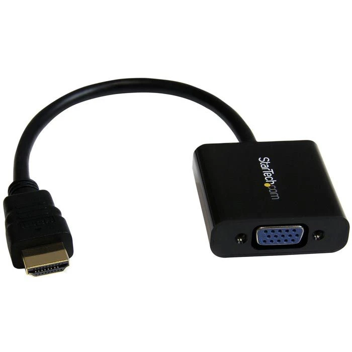 StarTech HDMI-Adapter HD2VGAE2 HDMI VGA, HDMI A Stecker / VGA Buchse 1 StarTech HDMI-Adapter HD2VGAE2 HDMI VGA, HDMI A Stecker / VGA Buchse