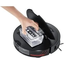 Roborock Saugroboter S7 MaxV+, Absaugstation, Ladestation, Wischfunktion, 180 Minuten, Schwarz -Angebote HausGlanz Store 412645501c8007ea10accbcd86ddc4532357a141 saugroboter roborock s7 maxv plus absaugstation