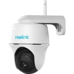 Reolink IP-Kamera PT Plus WLAN Outdoor, 4 MP, Schwenken Neigen, PIR, Akku, Inkl. 64 GB SD