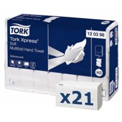 Tork 120289 Advanced 2-lagig Interfold 21x26 Weiß