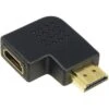 LogiLink HDMI-Adapter AH0008 90 Grad Gewinkelt, HDMI A Buchse / HDMI A Stecker, Seitlich