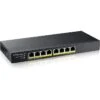 ZyXEL Switch GS1915-8EP-EU0101F, 8-port, 1 Gbit/s, 8x PoE+, Managed, 60W