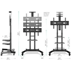 Onkron TV-Ständer TS1881-BLK, Schwarz, TV-Standfuß,55-80 Zoll, Mit Zwischenboden & Rollen 9 Onkron TV-Ständer TS1881-BLK, Schwarz, TV-Standfuß,55-80 Zoll, Mit Zwischenboden & Rollen -Angebote HausGlanz Store 44bd05666038fba4b8c6f1ab4a10bbd8ae5d069a tv staender onkron ts1881 blk schwarz