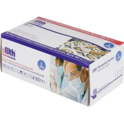 Ulith Einmalhandschuhe Nitril Typ 40, Puderfrei, Blau, 200 Stück, Größe L -Angebote HausGlanz Store 451140a2e739a2bd4ec412b81cc59ddeaaaaca74 einmalhandschuhe ulith nitril typ 40 puderfrei