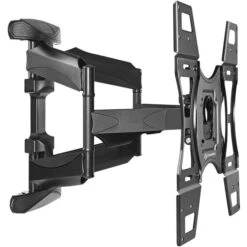 Onkron TV-Wandhalterung M15-BLK, Schwarz, Scherenarm, Neigbar, Schwenkbar, 32-60 Zoll