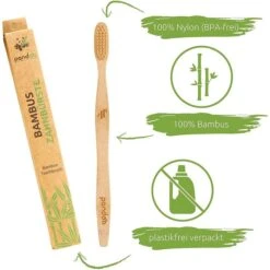 Pandoo Zahnbürste Aus Bambus, Bio, Holzfrei, Mittel Bis Weich, Für Erwachsene & Kinder, 4 Stück -Angebote HausGlanz Store 477f7f7a931dae20382e3a5af30da4f1b63cc8b5 zahnbuerste pandoo aus bambus bio holzfrei
