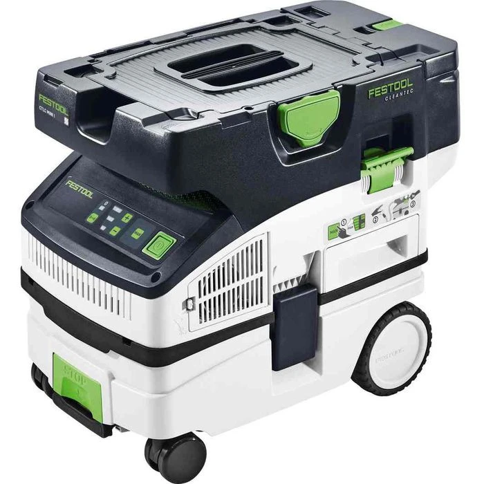 Festool Nass-Trockensauger Absaugmobil Cleantec, CTLC MINI I-Plus, 10 L, 4x18V/5,0Ah, Staubklasse L 8 Festool Nass-Trockensauger Absaugmobil Cleantec, CTLC MINI I-Plus, 10 L, 4x18V/5,0Ah, Staubklasse L – Bild 8