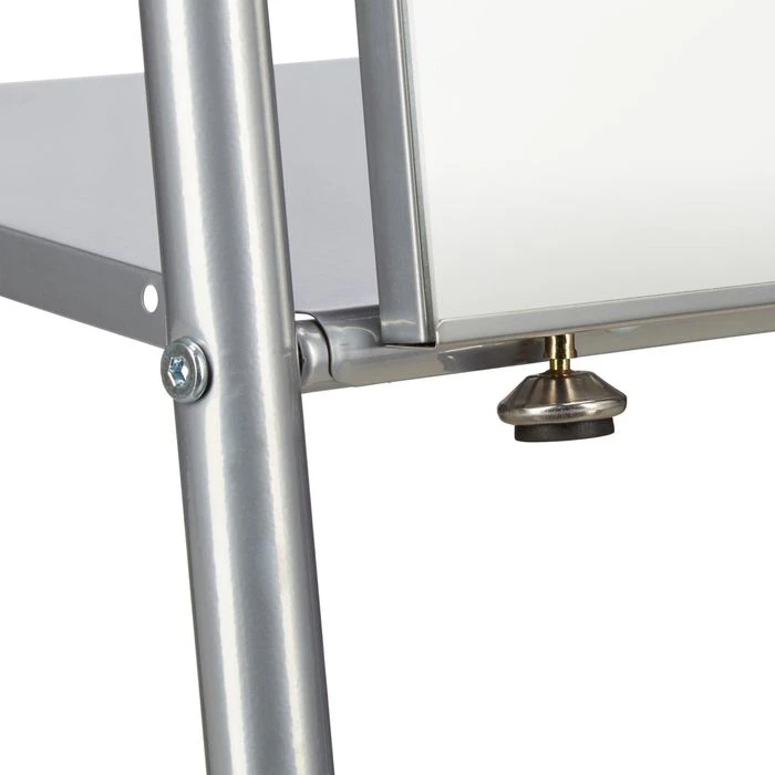 Relaxdays Garderobenständer 10022580, Mit Ablage & Spiegel, Metall, Silber 7 Relaxdays Garderobenständer 10022580, Mit Ablage & Spiegel, Metall, Silber – Bild 7