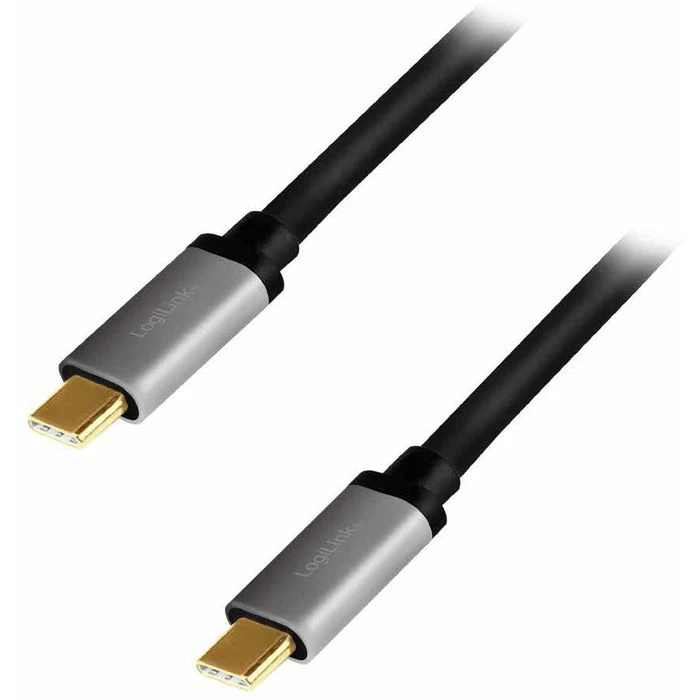 LogiLink USB-Kabel CUA0107 USB-C 3.1, 1 M, Anschlusskabel, C Stecker / C Stecker 2 LogiLink USB-Kabel CUA0107 USB-C 3.1, 1 M, Anschlusskabel, C Stecker / C Stecker – Bild 2