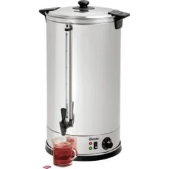 Bartscher Heißwasserspender 200063, 28 Liter, 2800 Watt, Silber