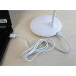 Unilux Schreibtischlampe Nelly LED, Dimmbar, Weiß, Mit Integriertem Akku, Standfuß -Angebote HausGlanz Store 4abaf562647ca648aac59450a93dffa07cb417b6 schreibtischlampe unilux nelly led