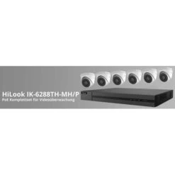 HiLook IP-Kamera IK-6288TH-MH/P LAN Outdoor Set, 8 MP, 4K, PoE, 6 Dome Kameras + NVR -Angebote HausGlanz Store 4ad11d0cea0224019a193cf7ca4b27c82e482f98 ip kamera hilook ik 6288th mhp lan outdoor set