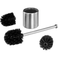 Bremermann WC-Bürste WC-Garnitur, Silber, Bürstenhalter Aus Edelstahl, Inkl. 3 Ersatzköpfe -Angebote HausGlanz Store 4ce07a8f7903ce1d58ba6a261e2b461d0319be12 wc buerste bremermann wc garnitur silber