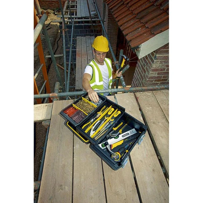 Stanley Werkzeugkoffer FatMax Cantilever 18, FMST1-71219, Leer, Aus Kunststoff 4 Stanley Werkzeugkoffer FatMax Cantilever 18, FMST1-71219, Leer, Aus Kunststoff – Bild 4