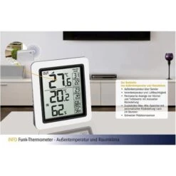 TFA Thermometer Info 30.3065.02 Innen/außen, Digital, Mit Hygrometer, Inkl. Funk-Sensor -Angebote HausGlanz Store 4e80ff9465964413cdda9c61ff63ab829845c3fd thermo hygrometer tfa 30.3065.02 info funk
