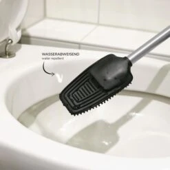 Bremermann WC-Bürste WC-Garnitur Barbena, Schwarz, Bürstenhalter Aus Edelstahl, Zur Wandmontage -Angebote HausGlanz Store 4ecbce87c05f66a3b62ea7147e6deefb0349a867 wc buerste bremermann wc garnitur barbena schwarz