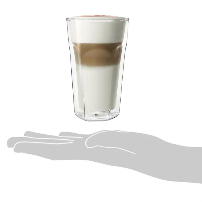 Leopold-Vienna Kaffeegläser LV01516, Latte Macchiato, Doppelwandig, 280ml, 2 Stück 3 Leopold-Vienna Kaffeegläser LV01516, Latte Macchiato, Doppelwandig, 280ml, 2 Stück – Bild 3