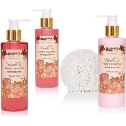 BRUBAKER Geschenkset Vanilla & Poeny Blossom, Bade- Und Dusch-Set Pfingstrosen Blüten, 13-teilig -Angebote HausGlanz Store 50c7db57f8006c5b44c0b7c9aee5e74258c7b418 geschenkset brubaker vanilla und poeny blossom