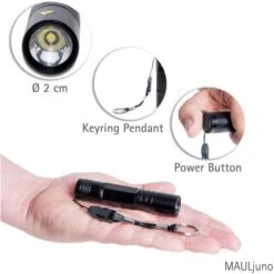 Maul Taschenlampe MAULjuno LED, 15 Lumen, Spritzwassergeschützt -Angebote HausGlanz Store 51500721926942bc4d8977064aebdd27df7241ab taschenlampe maul mauljuno led