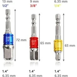 S&R Stecknuss-Adapter 460322007, Set, Vergrößerungs- Und Reduzieradapter, 7-teilig 9 S&R Stecknuss-Adapter 460322007, Set, Vergrößerungs- Und Reduzieradapter, 7-teilig -Angebote HausGlanz Store 51f2a52ab819375324092fc831aeb3daf4a614a6 stecknuss adapter sundr 460322007 set