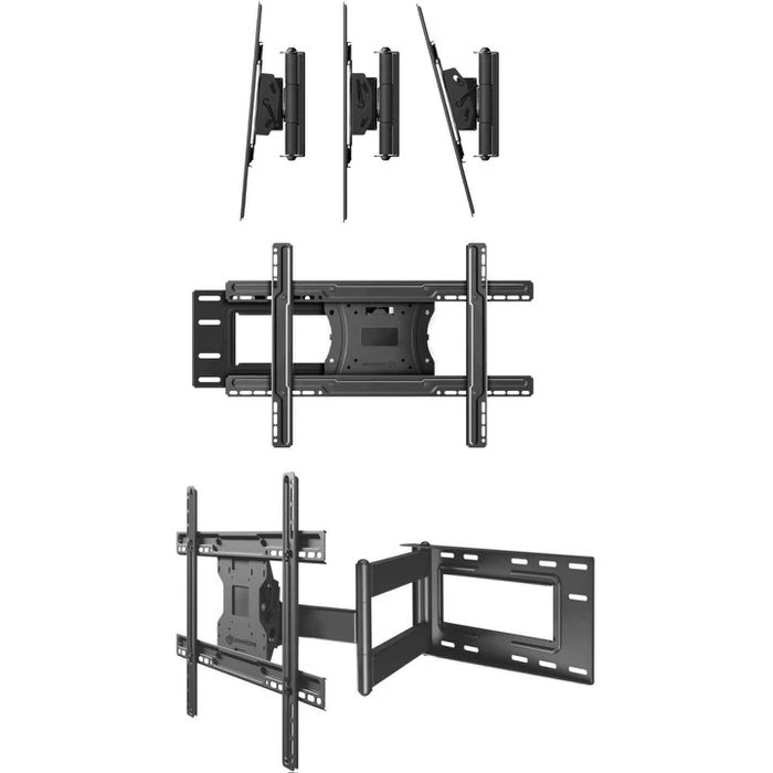 Onkron TV-Wandhalterung M7L-BLK, Schwarz, Neigbar, Schwenkbar, 40-60 Zoll 2 Onkron TV-Wandhalterung M7L-BLK, Schwarz, Neigbar, Schwenkbar, 40-60 Zoll – Bild 2