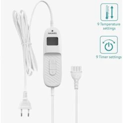 Navaris Heizdecke Snuggy, Mit Ärmeln, Dunkelblau, 9 Temperaturen, Abschaltautomatik, 195 X 125cm 12 Navaris Heizdecke Snuggy, Mit Ärmeln, Dunkelblau, 9 Temperaturen, Abschaltautomatik, 195 X 125cm -Angebote HausGlanz Store 533fa7a5ff3d5014a9d067decdd0164237ff50e7 heizdecke navaris mit aermeln und tasche blaucreme