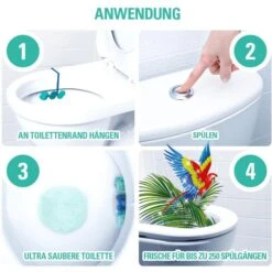 Cillit-Bang WC-Duftspüler 6 In 1 Türkisspüler, Tropical Lagune, Im Korb, 2 Stück -Angebote HausGlanz Store 54c9198417d72297d135c60d4b3e642c455c4f47 wc duftspueler cillit bang 6 in 1 tuerkisspueler
