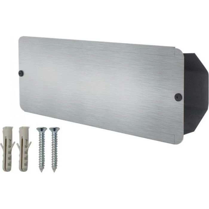 Rottner Zeitungsbox Sizilia, Aus Edelstahl, Silber 4 Rottner Zeitungsbox Sizilia, Aus Edelstahl, Silber – Bild 4