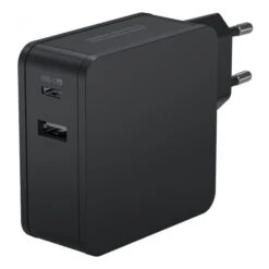 Ansmann USB-Ladegerät Home Charger 254PD, 60W, 3A, Schwarz, 1x USB A, 1x USB C, 2 Port