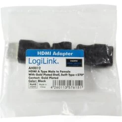 LogiLink HDMI-Adapter AH0012 270 Grad Schwenkbar, HDMI A Buchse / HDMI A Stecker 5 LogiLink HDMI-Adapter AH0012 270 Grad Schwenkbar, HDMI A Buchse / HDMI A Stecker -Angebote HausGlanz Store 5f18433ed9a1e3eb25a5b40375e543ea79c23ccc hdmi adapter logilink ah0012 270 grad schwenkbar