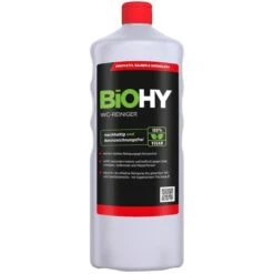 BiOHY WC-Reiniger 014-001, 100% Vegan, Bio-Konzentrat, 1 Liter