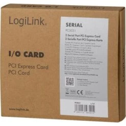 LogiLink PCI-Express-Karte PC0031 PCI Controller, Mit 2x RS232 9-Pin Anschlüssen -Angebote HausGlanz Store 63762e93320dc962339ae911490060419f874426 pci express karte logilink pc0031 pci controller