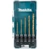 Makita Bohrer E-15132 HSS-TiN, SDS+, 5-teiliges Set, 3-6 Mm, Metallbohrer