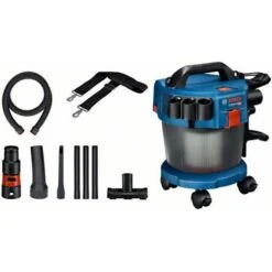 Bosch Nass-Trockensauger GAS 18V-10L Solo CLC, 10 Liter, Sologerät 18V, Mit Zubehörpaket
