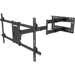 MyWall TV-Wandhalterung H27-1XL, Schwarz, Ultralang, Neigbar, Schwenkbar, 42-90 Zoll