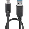 Goobay USB-Kabel 67890, USB 3.0, 1 M, Anschlusskabel, A Stecker / C Stecker