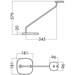 Luxo Schreibtischlampe Trace, Dimmbar, Mit Standfuß, Schwarz -Angebote HausGlanz Store 67f8e0808169ad7de29b45f760de7e2e7df2c10a schreibtischlampe luxo trace